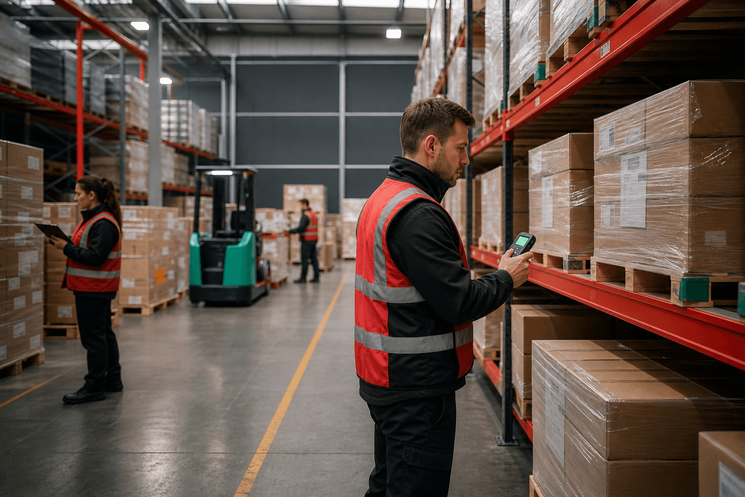 Rapid Express Logistics warehouse in Pakistan